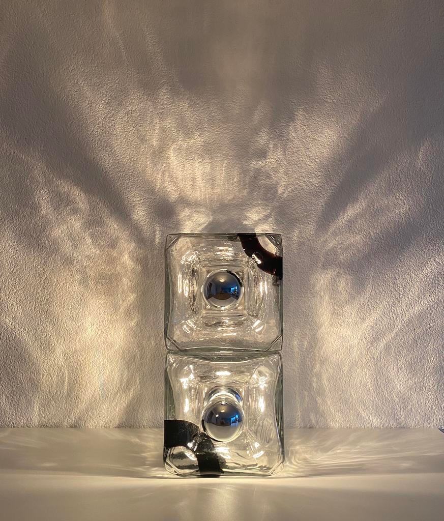 Vintage Murano Fratelli Toso tafellampen 70’s, Ophalen of Verzenden, Minder dan 50 cm, Nvt, Nvt