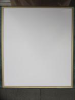 2 Goudkleurige Aluminium lijsten zonder glas., Minder dan 50 cm, Metaal of Aluminium, Ophalen of Verzenden, Zo goed als nieuw