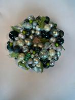 Gezellige krans (50 cm) met verschillende groene tinten., Huis en Inrichting, Woonaccessoires | Kransen, Ophalen, Nieuw