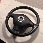 VW Golf 4 Lederen Stuurwiel + Airbag, Ophalen of Verzenden, Gebruikt, Volkswagen