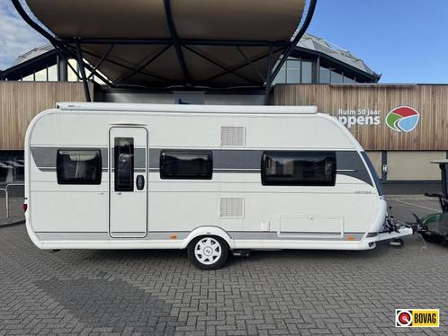 Hobby De Luxe Edition 495 UL MOVER THULE LUIFEL, Caravans en Kamperen, Caravans, Bedrijf, tot en met 4, 1250 - 1500 kg, Rondzit