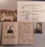 Wehrpass en urkunde wo1 veteraan., Verzamelen, Militaria | Tweede Wereldoorlog, Ophalen of Verzenden, Duitsland
