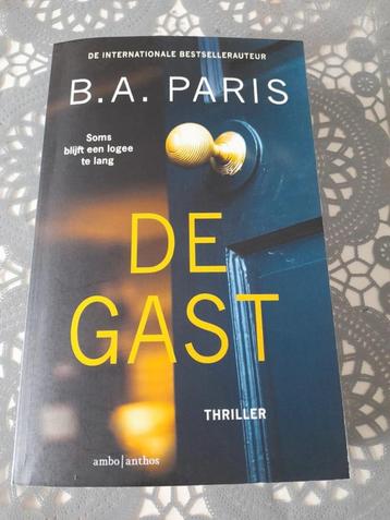 boek b.a paris - de gast  beschikbaar voor biedingen