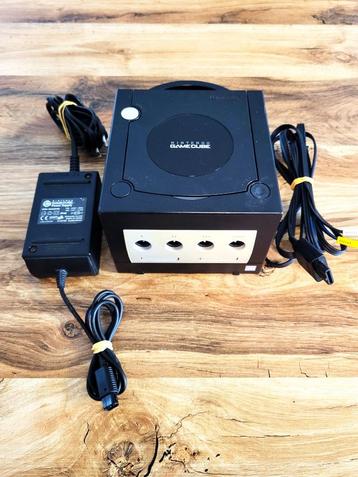 Nintendo GameCube Zwart in Goede Staat beschikbaar voor biedingen