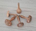 5 vintage sokkenstop paddestoelen, Ophalen of Verzenden, Gebruikt, Overige typen