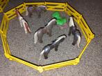 Playmobil Pony's in weide, Ophalen of Verzenden, Gebruikt