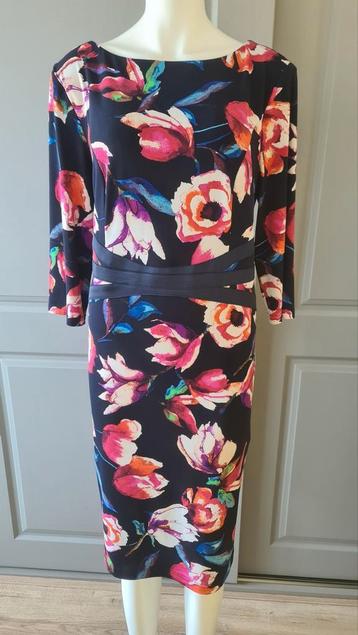 Nieuwe jurk Joseph Ribkoff 42 donkerblauw bloemen gebloemd  beschikbaar voor biedingen