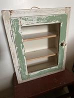 Vitrinekastje wandkastje kastje, Antiek en Kunst, Curiosa en Brocante, Ophalen of Verzenden