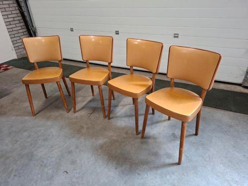 Stevens vintage jaren 60 stoel stoelen 4x. Kijk omschrijving, Huis en Inrichting, Stoelen, Gebruikt, Vier, Ophalen
