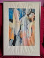 Hans Musters kleuren litho 'Gezelschap' gesigneerd/genummerd, Ophalen of Verzenden