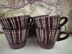 Broste Copenhagen Mokken - Paars/Wit 8 stuks, Huis en Inrichting, Keuken | Servies, Gebruikt, Keramiek, Ophalen of Verzenden, Overige stijlen