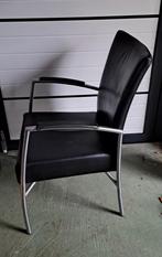 Leren stoel, Huis en Inrichting, Stoelen, Ophalen, Zo goed als nieuw, Bruin, Eén