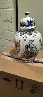 Covered vaas, Huis en Inrichting, Woonaccessoires | Vazen, Kunststof, Overige kleuren, Ophalen of Verzenden, Zo goed als nieuw