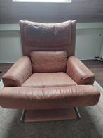 rolf benz fauteuil, Huis en Inrichting, Ophalen, Gebruikt, 50 tot 75 cm, Leer