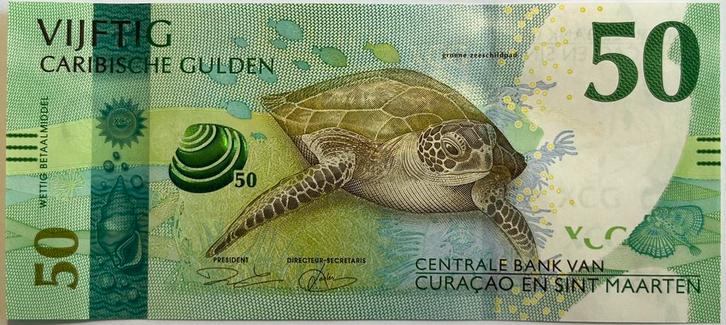 Curaçao 50 gulden 2025 UNC, Postzegels en Munten, Bankbiljetten | Nederland, 50 gulden, Ophalen of Verzenden