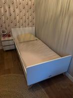 Bopita Lynn bed 90x200 - Wit, Ophalen, 85 tot 100 cm, Zo goed als nieuw, Lattenbodem