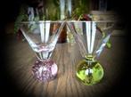 Kristal Glazen Vintage antiek glas Martini likeur brocante, Antiek en Kunst, Verzenden