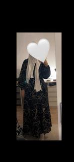 Zwart met beige modest maxi jurk katoen maat 36 ASOS, Zwart, Nieuw, Ophalen of Verzenden, Maat 36 (S)