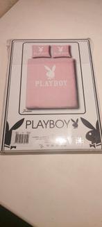Playboy dekbedovertrek 140 x 220 cm licht roze, Eenpersoons, Dekbedovertrek, Nieuw, Ophalen of Verzenden