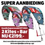 Reedin SuperModel HTF 2024 **SUPERACTIE**    (2 kites & bar), Watersport en Boten, Kitesurfen, Geen board, Ophalen of Verzenden