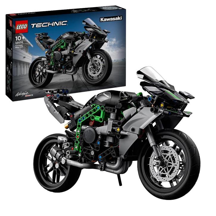 LEGO 42170 Technic Kawasaki Ninja H@R motor 643 delig, Kinderen en Baby's, Speelgoed | Duplo en Lego, Nieuw, Lego, Complete set