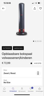 Opblaasbare Bokszak - Zo Goed Als Nieuw, Sport en Fitness, Boksen, Ophalen of Verzenden, Zo goed als nieuw, Bokszak