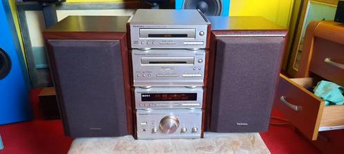 Te koop Technics hd51 set met afstandbediening  🟢, Audio, Tv en Foto, Stereo-sets, Gebruikt, Cassettedeck, Overige merken, Ophalen