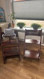 2x stokke tripp trapp stoel (oud model), Ophalen, Gebruikt, Meegroeistoel, Stoelverkleiner