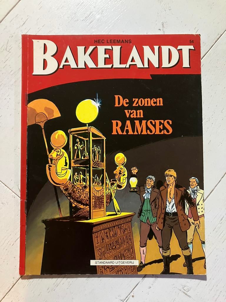 Stripboek Bakelandt zonen van Ramses, Boeken, Ophalen of Verzenden, Zo goed als nieuw