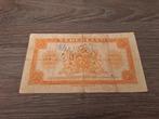 Biljet 2,5 gulden Wilhelmina uit WOII, muntbiljet 1943, Postzegels en Munten, Bankbiljetten | Nederland, Ophalen of Verzenden