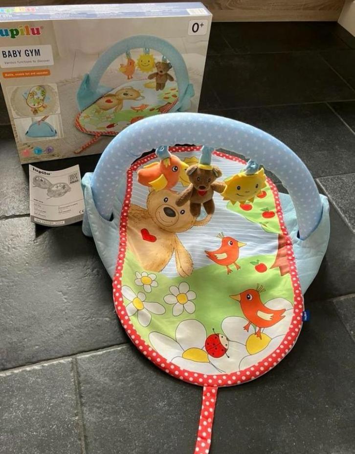 Lupilu Babygym speelkleedje met speelboog, Kinderen en Baby's, Speelgoed | Speelkleden, Gebruikt, Ophalen of Verzenden