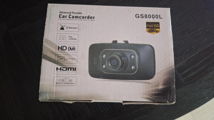 Dashcam car camcorder GS8000L HD-HDMI, Auto diversen, Dashcams, Nieuw, Verzenden