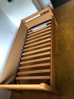 2 Bedden, hout, 3xlattenbodem gratis, Ophalen, Eenpersoons, Beige, 200 cm