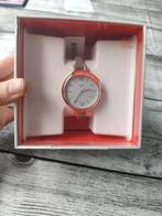 Fossil FTW5021 Annette hybrid smartwatch horloge als nieuw, Leer, Fossil, Polshorloge, Ophalen of Verzenden