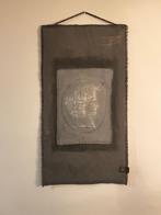 Wanddoek kalkdoek landelijk sober, Huis en Inrichting, Woonaccessoires | Wanddecoraties, Ophalen, Zo goed als nieuw