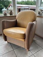 Loyd loom stijl loungestoel, Huis en Inrichting, Fauteuils, Minder dan 50 cm, Minder dan 75 cm, Riet of Rotan, Ophalen of Verzenden