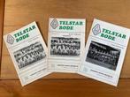 3 Oude programma's Telstar - Heerenveen, Ophalen of Verzenden, Gebruikt, Overige binnenlandse clubs, Boek of Tijdschrift