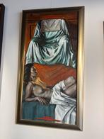 Origineel Schilderij Nico Vrielink - Ingelijst, Ophalen of Verzenden
