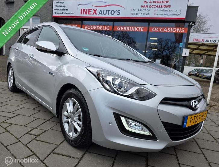 Hyundai i30 Wagon 1.6 GDI Clima Cruise Navi Camera Dealer on, Auto's, Hyundai, Bedrijf, Te koop, i30, ABS, Achteruitrijcamera