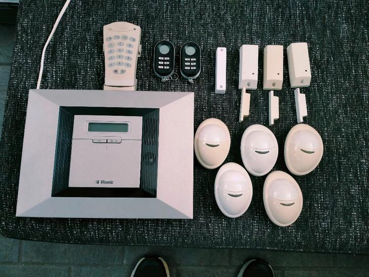 Visonic PowerMax pro alarmcentrale, Doe-het-zelf en Verbouw, Alarmsystemen, Zo goed als nieuw, Detector, Sensor of Melder, Overige soorten
