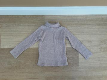 Z.g.a.n. Longsleeve met col en fijne rib, maat 104, Zara beschikbaar voor biedingen