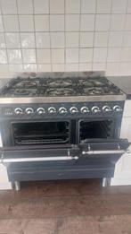Boretti 6-pits fornuis met dubbele oven, 60 cm of meer, 5 kookzones of meer, Vrijstaand, Gebruikt