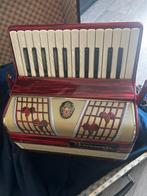 Barcarole 32 bass accordeon, Gebruikt, 32-bas, Toetsaccordeon, Met riemen