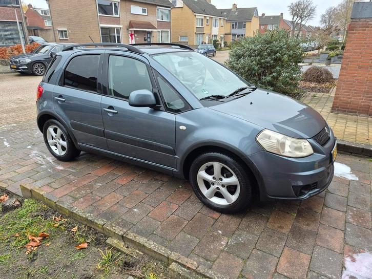 Suzuki SX4 1.6 shogun 2008 Grijs open dak, Auto's, Suzuki, Bedrijf, SX4, ABS, Airbags, Airconditioning, Bluetooth, Centrale vergrendeling