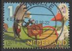 Nederland 2018 3694c Kind Kato ooievaar, Gest, Postzegels en Munten, Postzegels | Nederland, Ophalen of Verzenden, Na 1940, Gestempeld