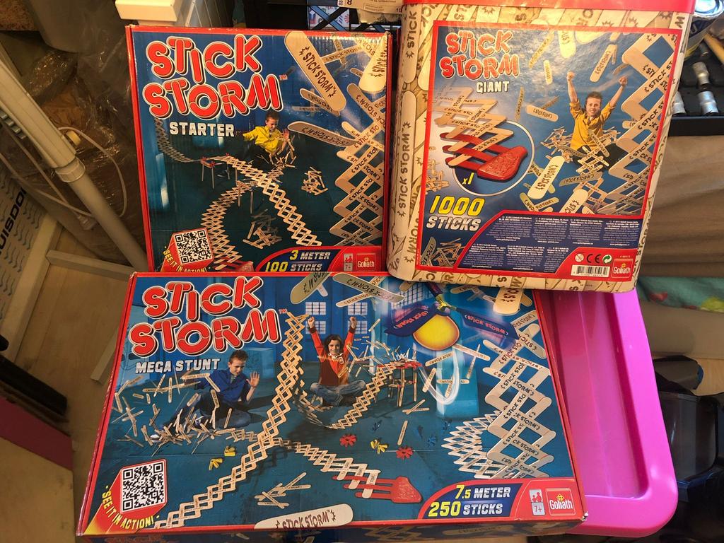 Stick Storm van Goliath, Kinderen en Baby's, Speelgoed | Educatief en Creatief, Ophalen of Verzenden, Zo goed als nieuw, Bouwen
