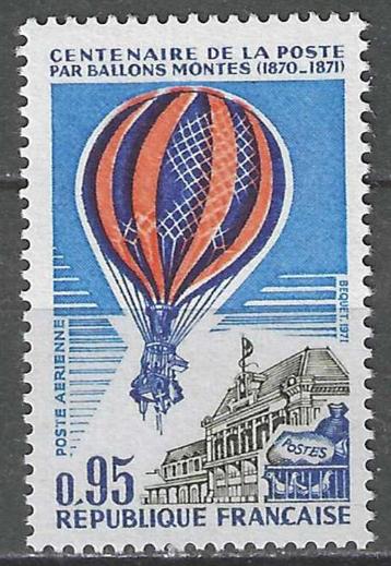 Frankrijk 1971 - Yvert 45PA - Postvervoer per ballon (PF) beschikbaar voor biedingen