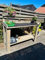 Steigerhouten oppottafel, Ophalen, Nieuw, Hout