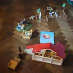 Uitgebreide Manege Playmobil incl. wasstraat en buitenbak, Ophalen, Zo goed als nieuw, Complete set