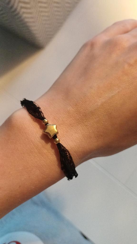 Armband van My jewellery met kant, Sieraden, Tassen en Uiterlijk, Armbanden, Nieuw, Overige materialen, Goud, Met bedels of kralen